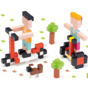 Joc de constructie - Pixel, Speedy Wheels | Cubika imagine