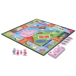 Joc - Monopoly Junior - Peppa Pig (RO) | Hasbro imagine