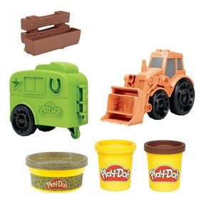 Set joaca - Play-Doh Wheels: Tractor | Hasbro imagine