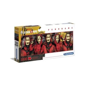 Puzzle la casa de papel 1000 de piese clementoni imagine