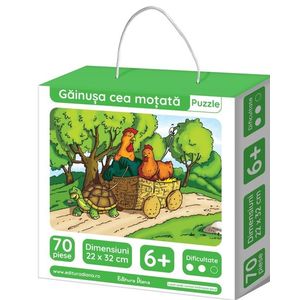 Puzzle educativ - Gainusa cea motata, 70 piese | Diana imagine