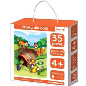 Casuta din oala - puzzle educational 35 piese | Diana imagine