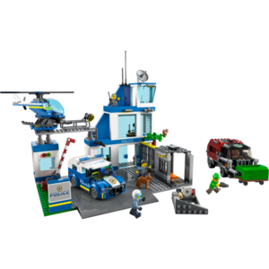 Lego City - Sectie de politie si masini imagine