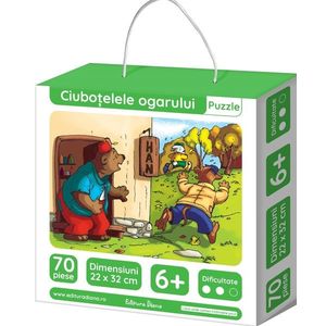 Puzzle educativ - Ciubotelele ogarului, 70 piese | Diana imagine