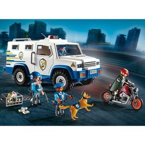 Set jucarii - Masina de politie blindata | Playmobil imagine