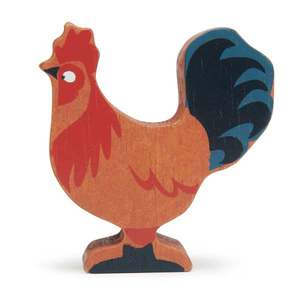 Figurina din lemn - Rooster | Tender Leaf Toys imagine