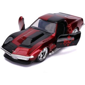 Masina Metalica Harley Quinn 1969 Corvette Stingray Scara 1 La 32 | Jada Toys imagine