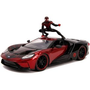 Macheta metalica - Miles Morales and Ford Gt 2017 | Jada Toys imagine