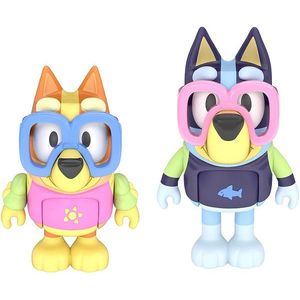 Set 2 figurine - Pool Time - Bluey and Bingo | Moose Toys imagine