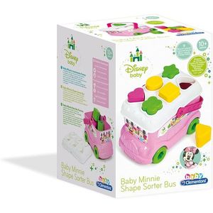 Jucarie interactiva - Baby Minnie Shape Sorter Bus | Clementoni imagine