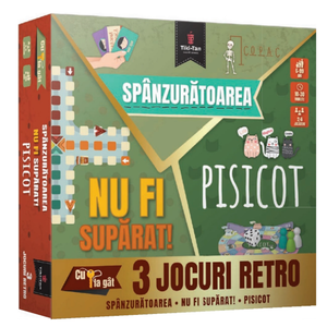 Set 3 jocuri - Spanzuratoarea, Nu fi suparat!, Pisicot | Tiki-Tan imagine