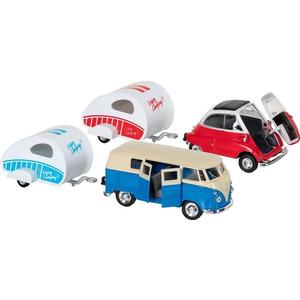 Microbuz clasic - BMW Isetta cu rulota - mai multe culori | Goki imagine