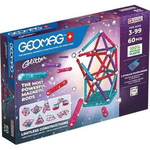 Set de constructie - Glitter, 60 piese | Geomag imagine