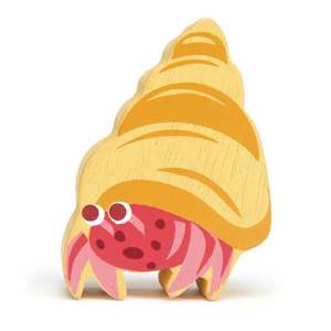 Figurina din lemn - Hermit Crab | Tender Leaf Toys imagine