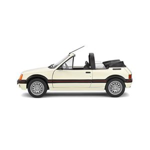 Macheta - Peugeot 205 CTI - Blanc Meije, 1986 | Solido imagine