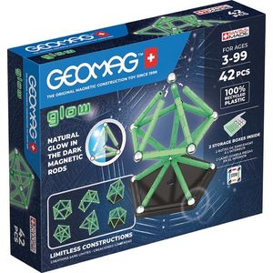 Set de constructie magnetic - Glow, 42 piese | Geomag imagine