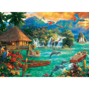 Puzzle 3000 de piese - Life Island | Trefl imagine