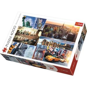 Puzzle 4000 piese - New York | Trefl imagine