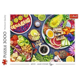 Puzzle 3000 piese - Bolul Colorat | Trefl imagine