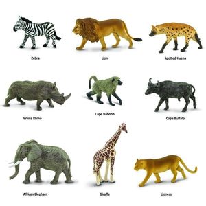 Tub cu figurine - Animale din Africa | Safari imagine