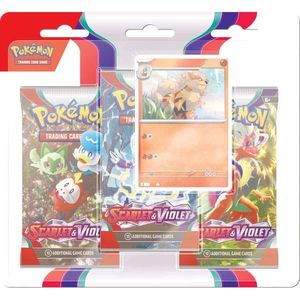 Pokemon TCG: Scarlet & Violet - 3 Blister Booster - doua modele | The Pokemon Company imagine