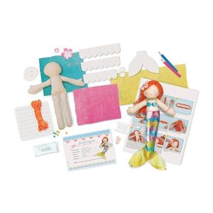 Kit creativ - Realizeaza propria papusa - Sirena | 4M imagine