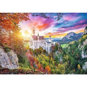 Puzzle 500 piese - Neuschwanstein Castle | Trefl imagine