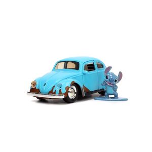 Set masinuta cu figurina - Disney Stitch - Stitch & Volkswagen Beetle | Jada Toys imagine