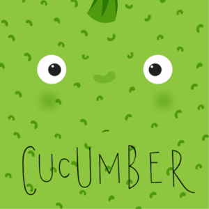 Cub Rubik - Design - Kids: Muzzles Green Veggies & Fruits | Iconicube imagine