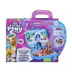 Set de joaca - My Little Pony Mini World Magic - Compact Creation Critter Corner | Hasbro imagine