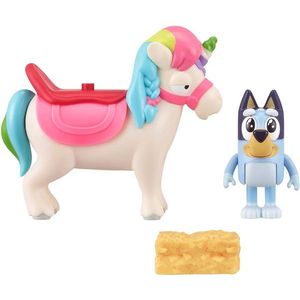 Set 2 figurine - Bluey - Bluey's Unipony Ride | Moose Toys imagine