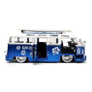 Autobuz Volkswagen cu figurina Stitch | Jada Toys imagine