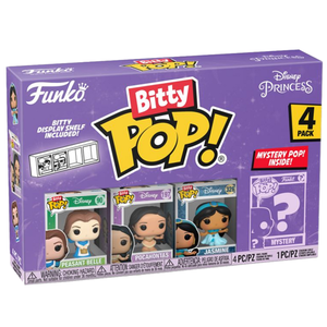 Set 4 figurine - Pop! Bitty - Disney Princess Belle | Funko imagine