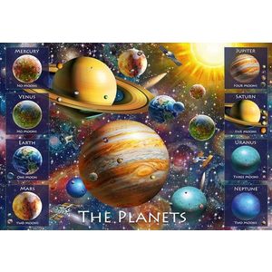 Puzzle 100 piese - Planete | Ravensburger imagine