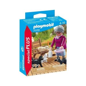 Figurina - Bunicuta cu pisici | Playmobil imagine