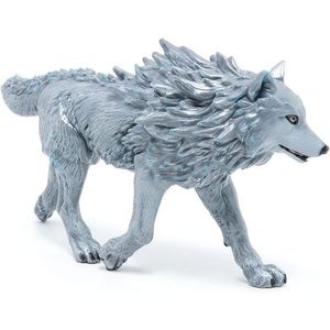 Figurina - Fantasy World - Ice Wolf | Papo imagine