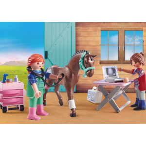 Set de joaca - Country - Veterinar pentru caluti | Playmobil imagine