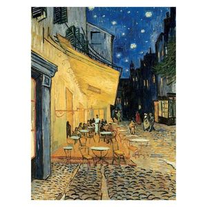 Puzzle 1000 piese - Vincent van Gogh - Cafe at Night | Ravensburger imagine