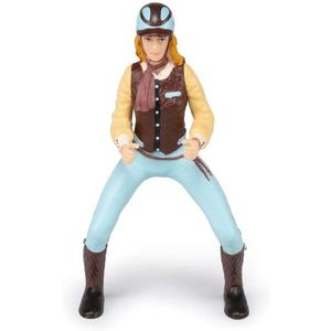 Figurina - Trendy Riding Women Blue | Papo imagine