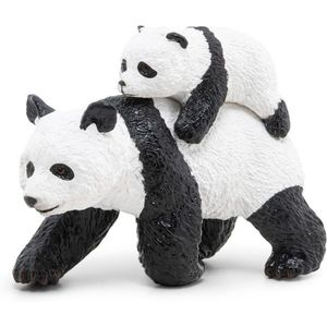 Figurina - Wild Animal Kngdom - Panda and baby panda | Papo imagine