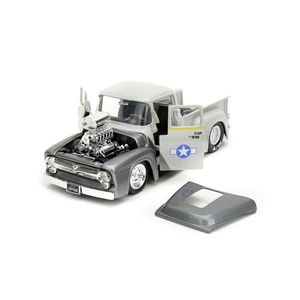 Set masinuta cu figurina - Guile si Ford F-100 1956 | Jada Toys imagine