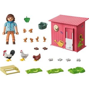 Set de figurine - Cotet pentru gaini | Playmobil imagine