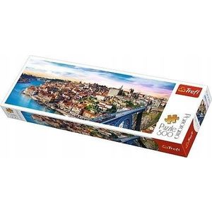 Puzzle 500 piese - Panorama - Porto Portugalia | Trefl imagine