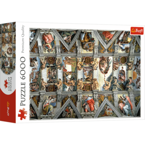 Puzzle 6000 piese - Capela Sixtina | Trefl imagine