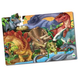 Puzzle 50 piese - Jumbo Floor - Dinosaurs | The Learning Journey imagine