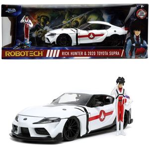 Set masinuta cu figurina - Rick Hunter si Toyota Supra | Jada Toys imagine