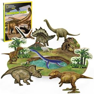 Puzzle 3D - National Geographic Kids - Dinosaur Park | CubicFun imagine