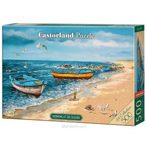 Puzzle - Dimineata pe plaja - 500 piese | Castorland imagine