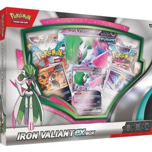 Pokemon TCG: Iron Valiant ex Box/ Roaring Moon ex box - doua modele | The Pokemon Company imagine