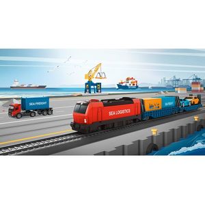 Tren cu accesorii - Harbor Logistics Starter Set | Marklin imagine